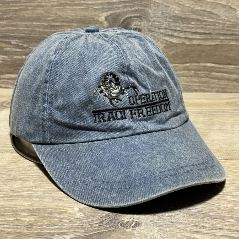 Operation Iraqi Freedom‎ Cap Hat Luna Basics Adjustable Baseball Military USA